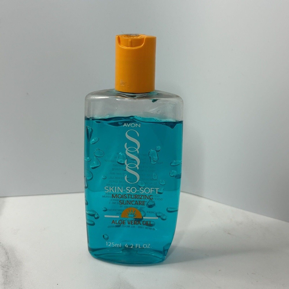 Avon Skin So Soft Moisturizing suncare Aloe Vera Gel RARE VINTAGE 1999